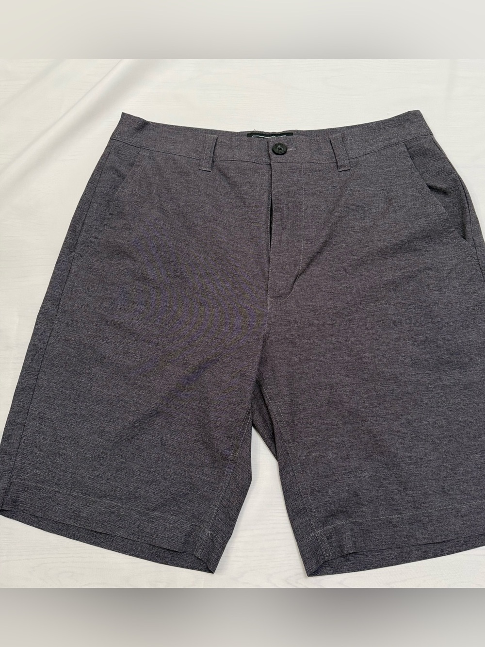 Men's Charcoal Stretch Cargo Shorts
